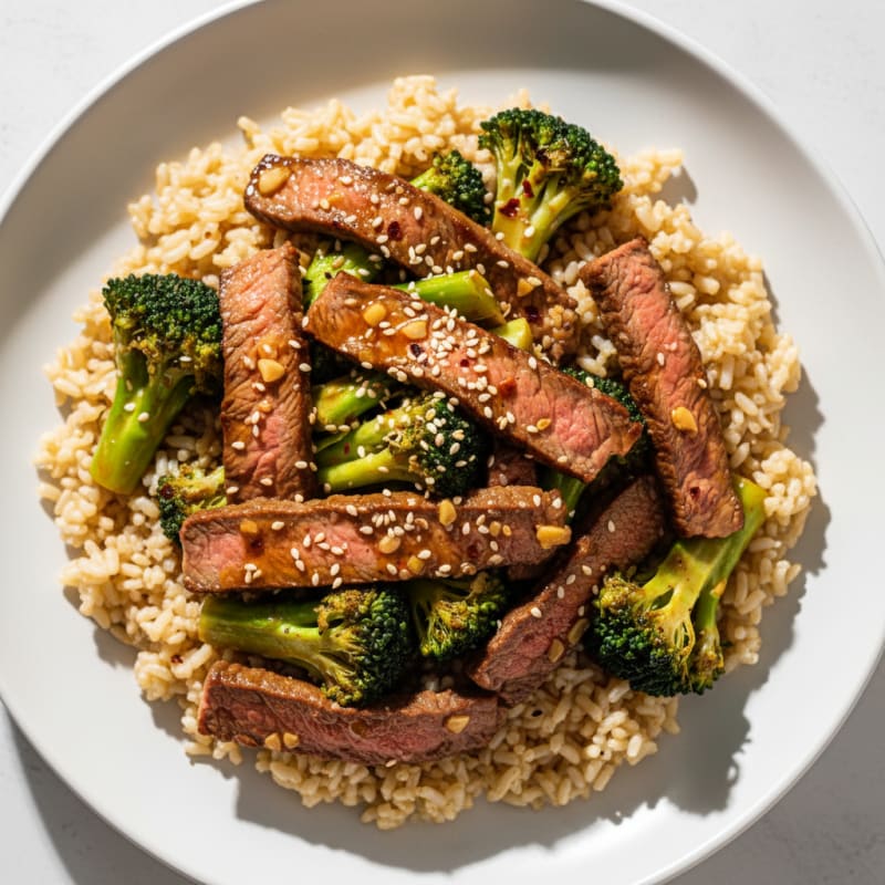 Tender Sesame Beef & Broccoli Stir-Fry