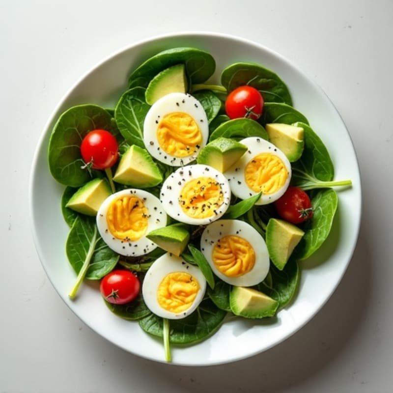 Creamy Avocado and Hard-Boiled Egg Salad