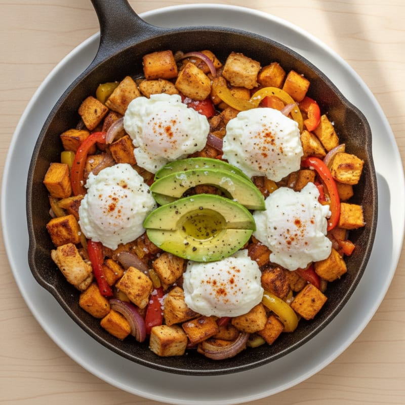 Hearty Grand Slam Breakfast Skillet