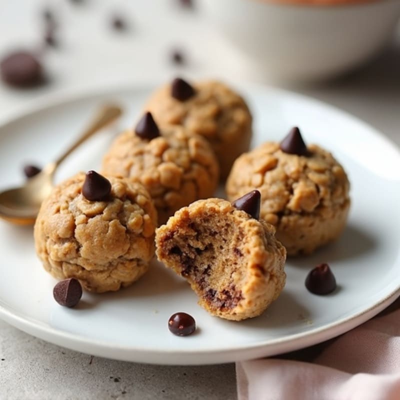 No-Bake Chewy Protein Cookie Dough Bites