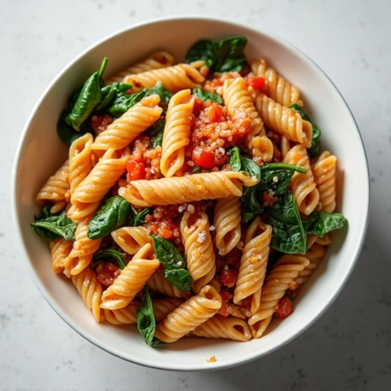 Lean Ground Chicken Protein Pasta Bowl