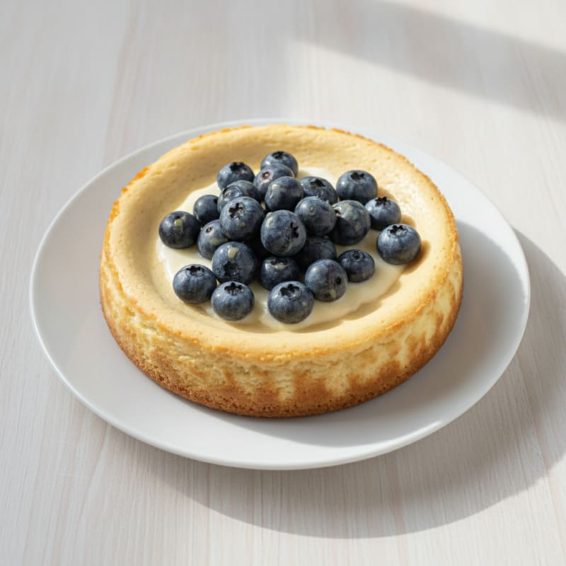 Creamy Greek Yogurt Protein Cheesecake