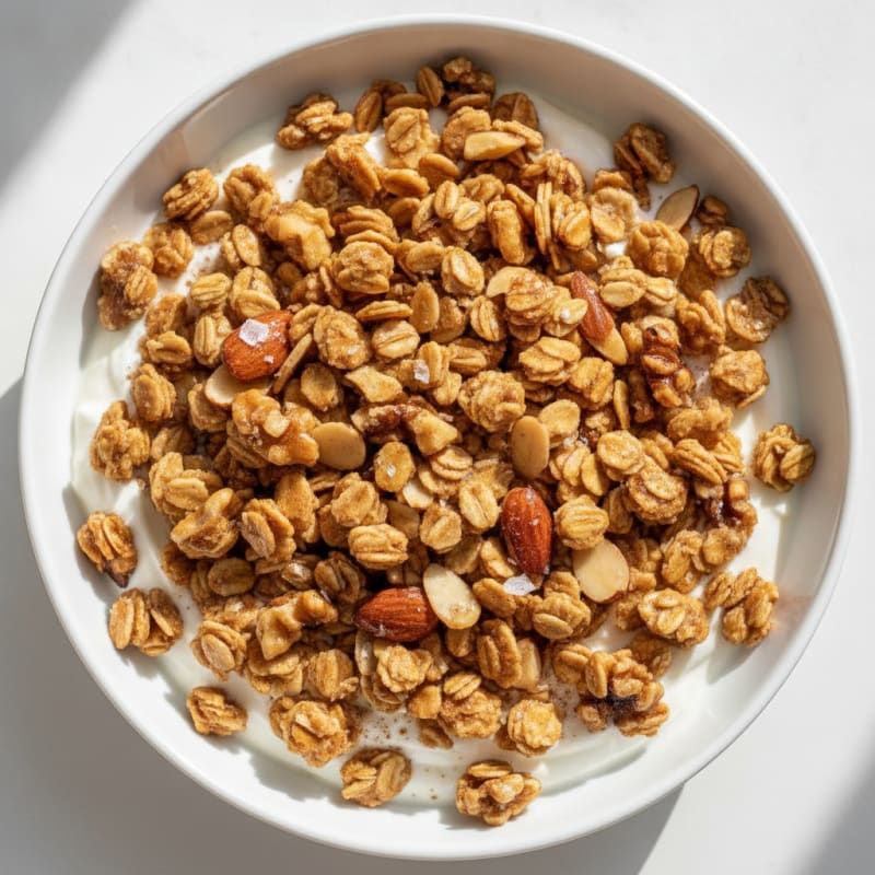 Baked Honey-Nut Granola Clusters