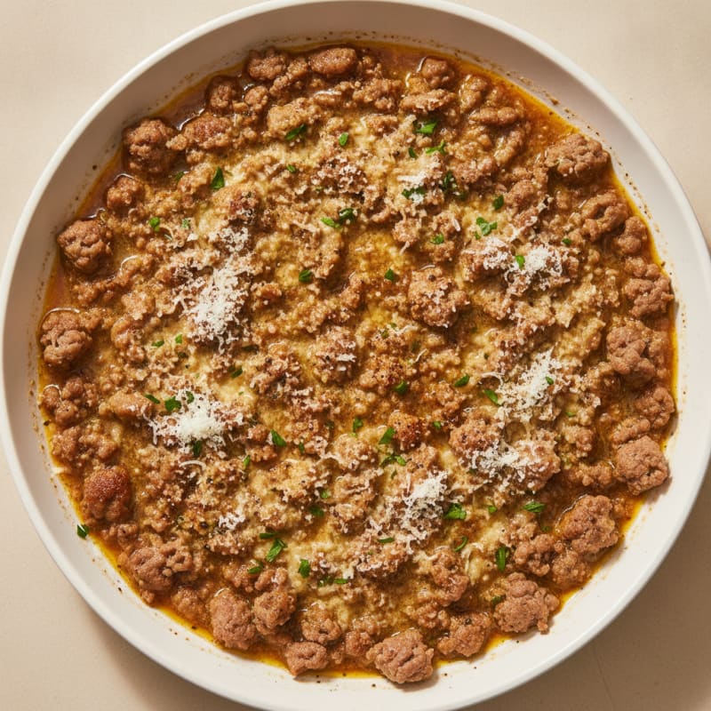 Savory Ground Beef Skillet
