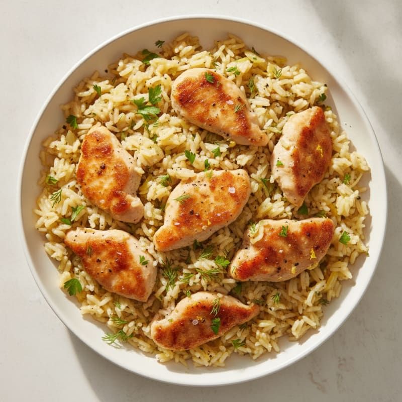 Lemon Herb Rice Pilaf