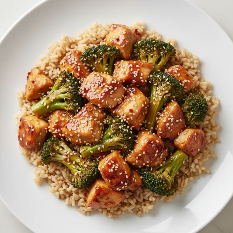 Teriyaki Chicken and Broccoli Stir-Fry