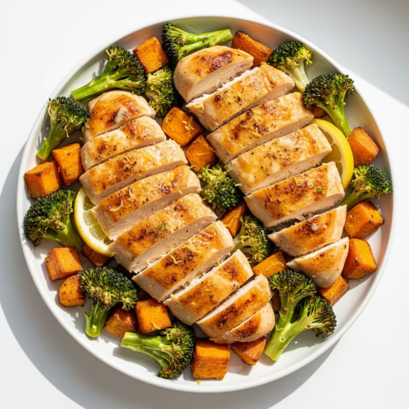 Sheet Pan Lemon Herb Chicken