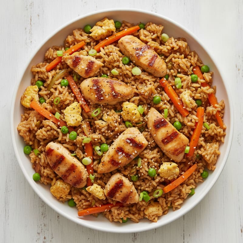 Chicken Fried Rice Skillet