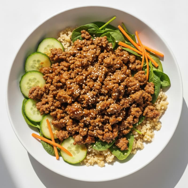 Beef & Veggie Power Bowl