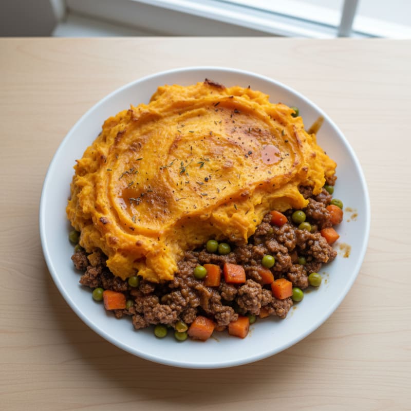 Beef and Sweet Potato Shepherd's Pie