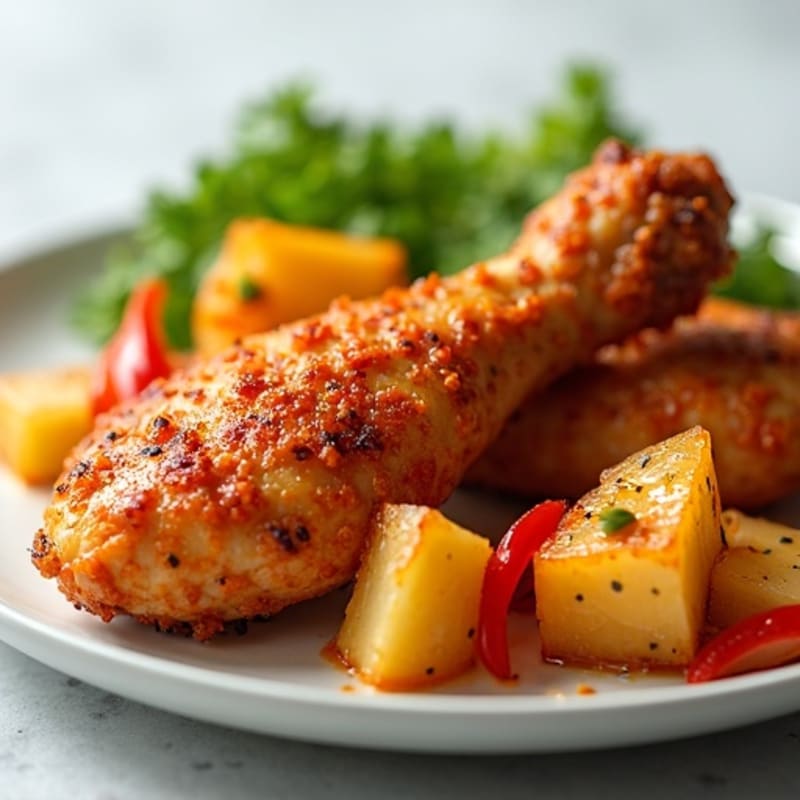 Crispy Baked Sweet and Sour Chicken