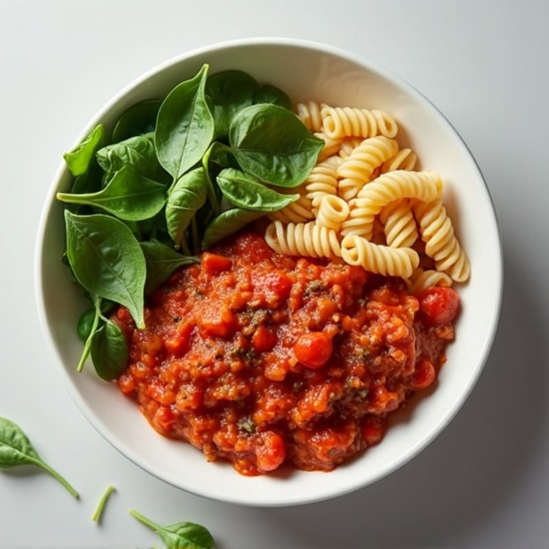Lean Turkey and Protein Pasta Marinara Bowl