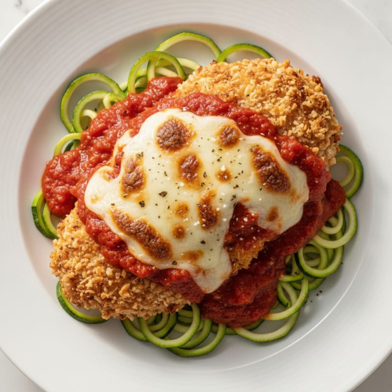Baked Chicken Parmesan with Marinara