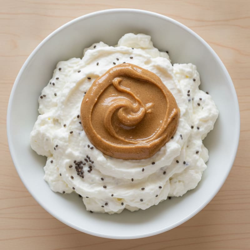 Creamy High-Protein Yogurt Mousse with Chia Seeds