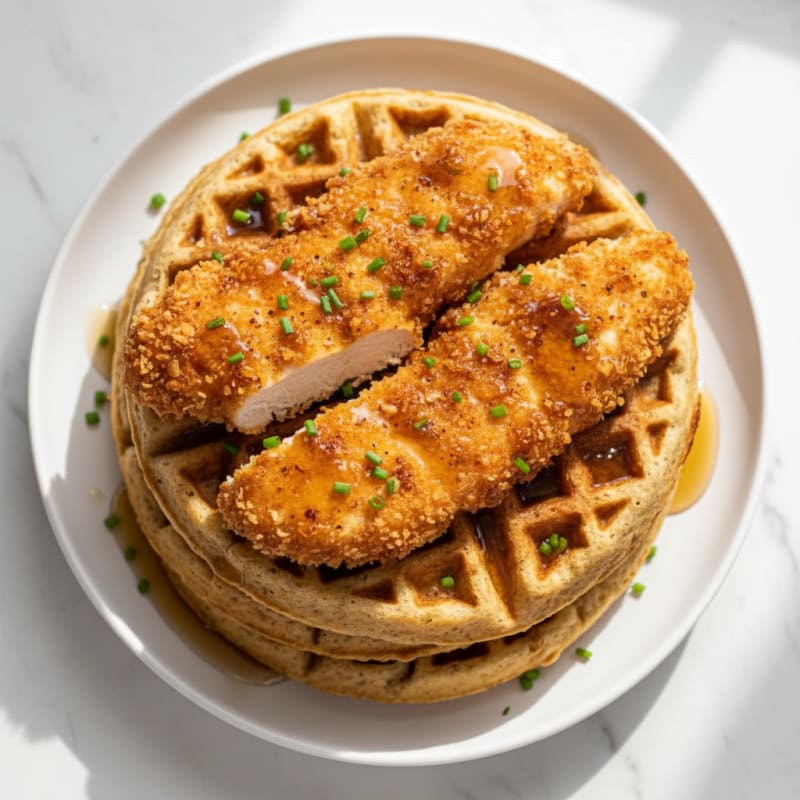 Golden Chicken & Waffles