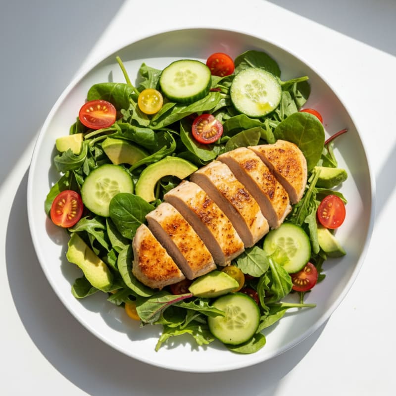 Quick Lemon Herb Chicken Salad