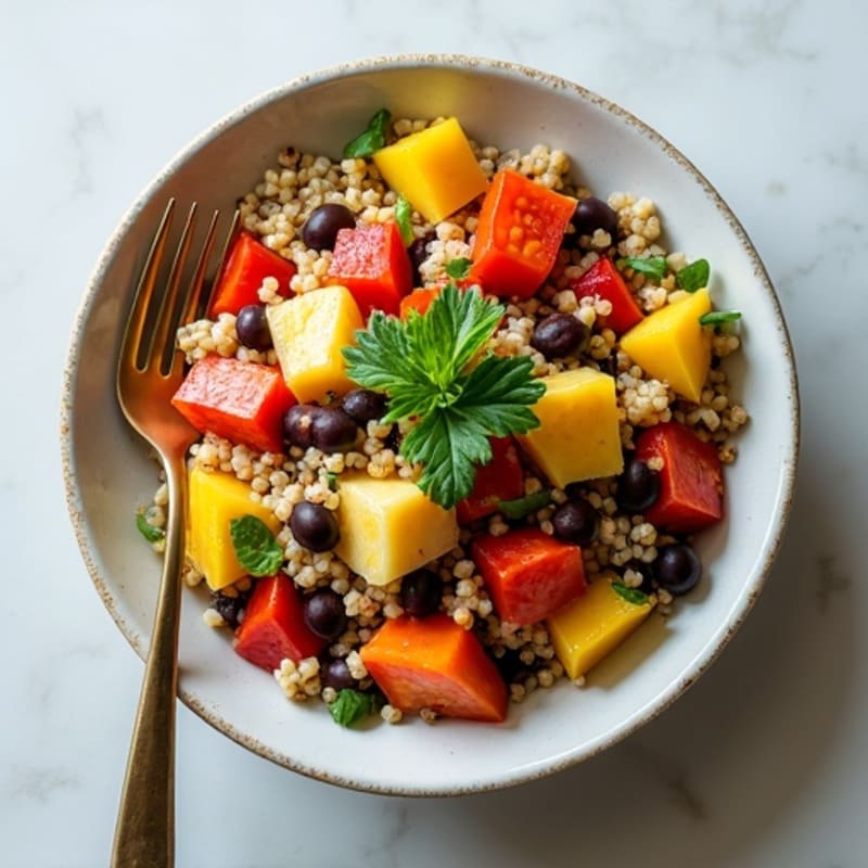 Vibrant Citrus Quinoa & Black Bean Salad