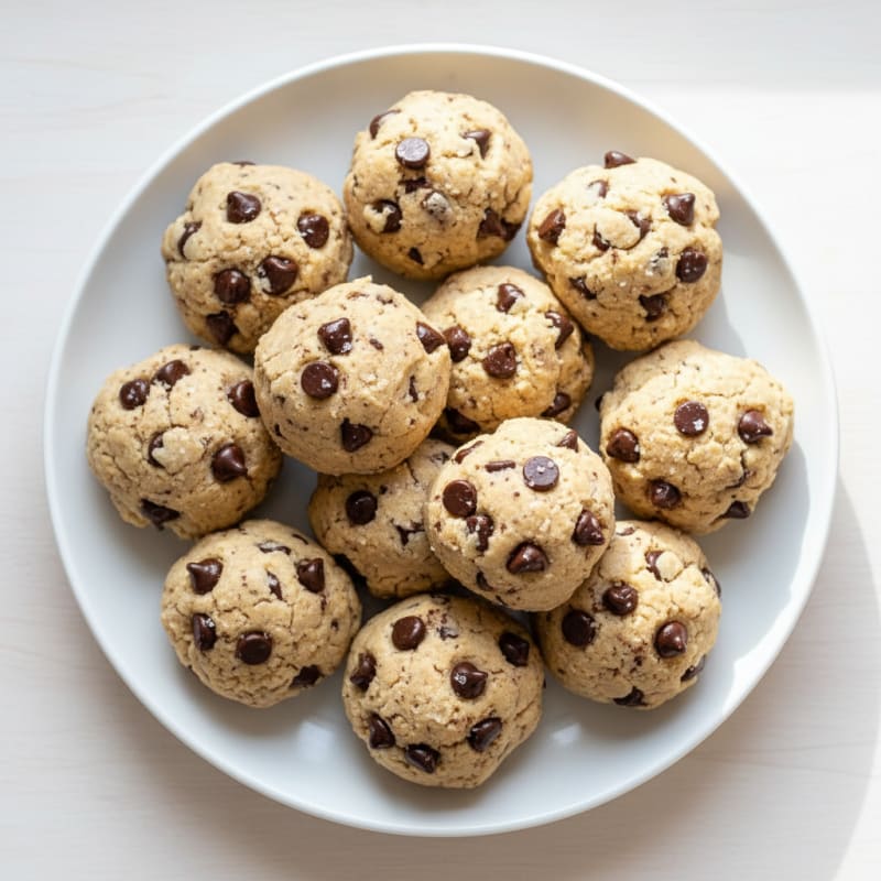 No-Bake Chocolate Chip Cookie Dough Bites