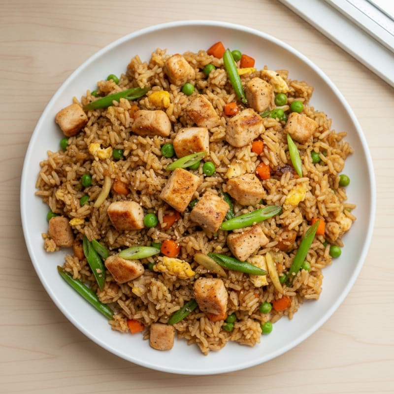 Chicken and Vegetable Fried Rice
