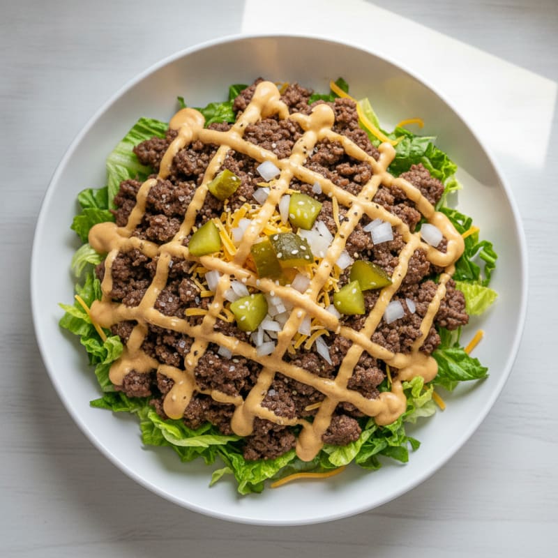 Big Mac Inspired Protein Power Bowl