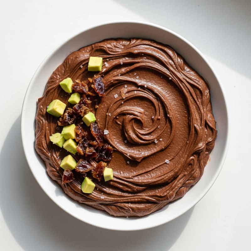 Date-Sweetened Chocolate Avocado Mousse