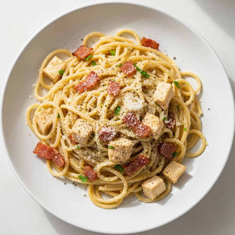 Protein-Packed Classic Carbonara