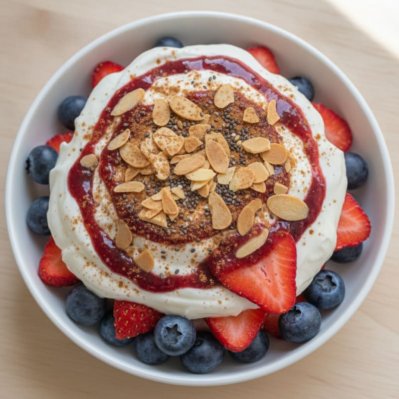 Hearty Berry Yogurt Parfait