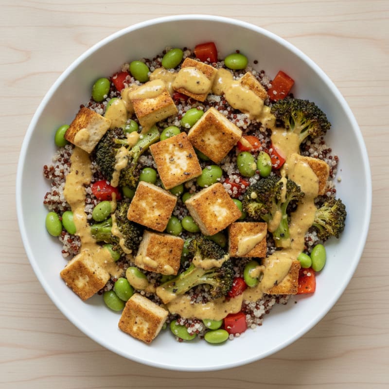 Roasted Vegetable Quinoa Power Bowl