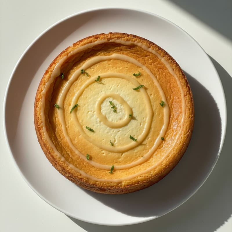 Protein Cheesecake with Egg Whites and Vanilla Whey