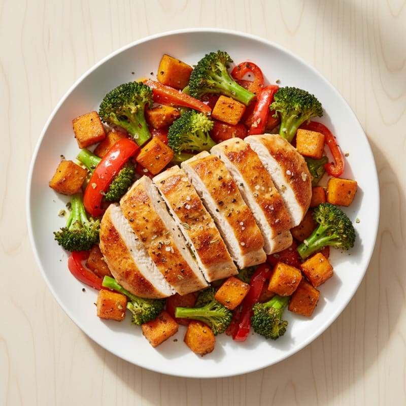 Sheet Pan Lemon Herb Chicken and Veggies