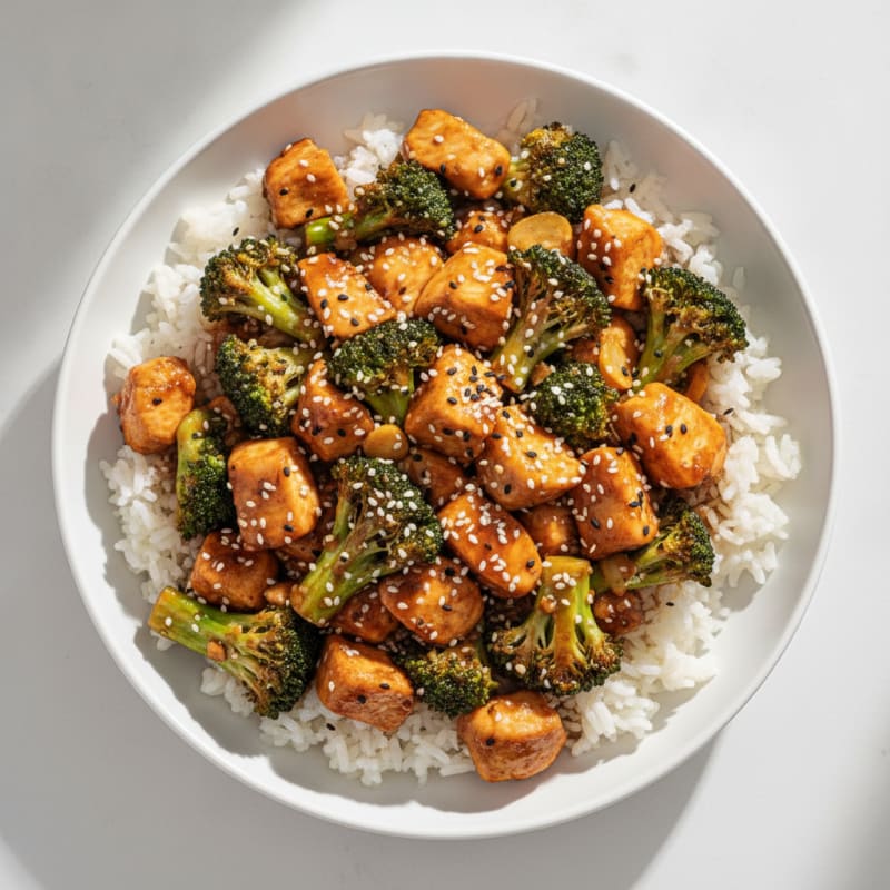 Teriyaki Chicken and Broccoli Stir-Fry
