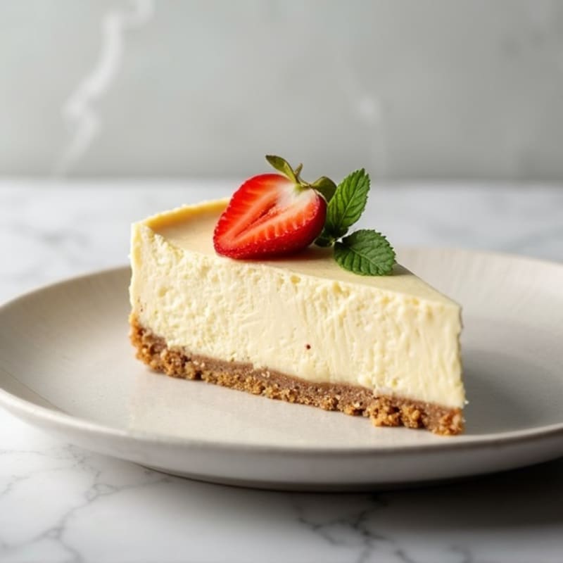 Creamy Greek Yogurt Protein Cheesecake