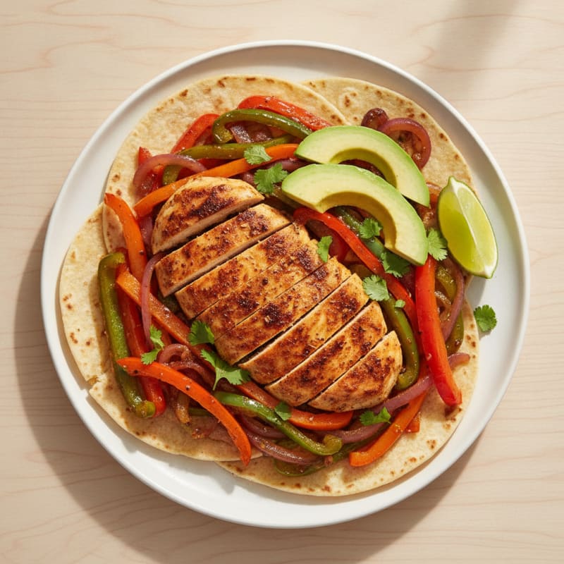 Sheet Pan Chicken Fajitas