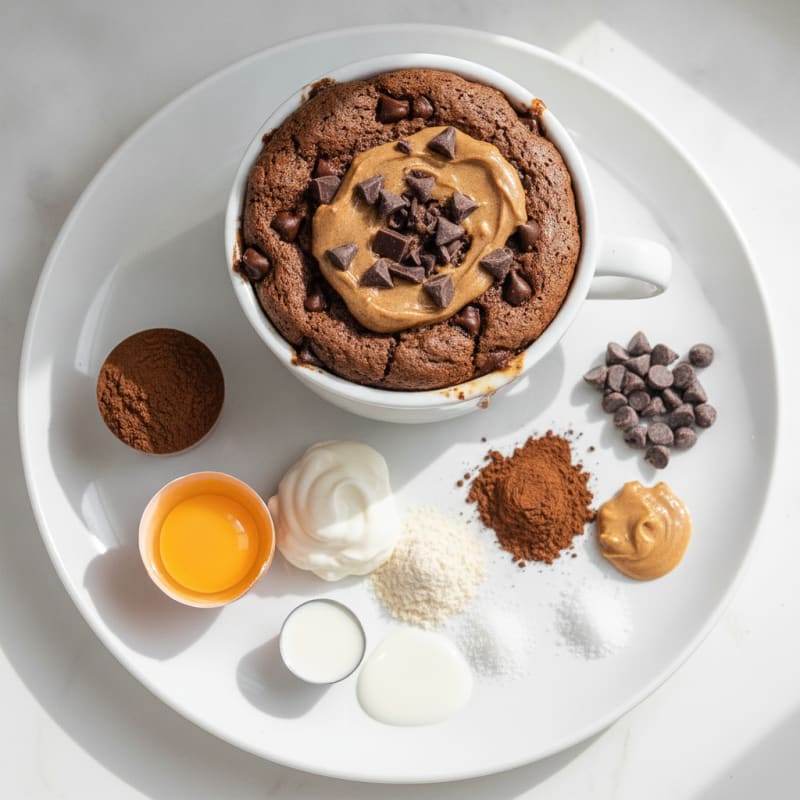 Chocolate Protein Mug Cake
