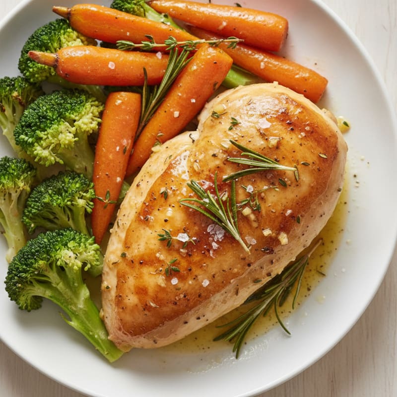 Garlic Herb Roasted Chicken