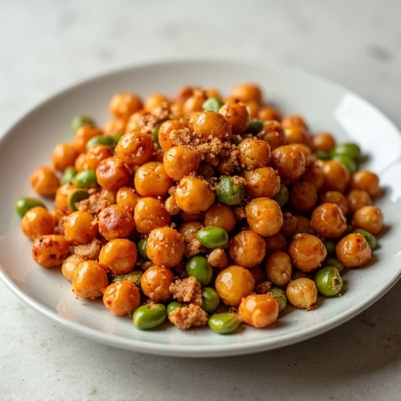 Crispy Roasted Chickpea Trail Mix