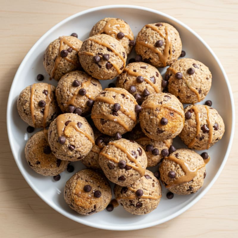 Creamy Chocolate Chip Cookie Dough Bites