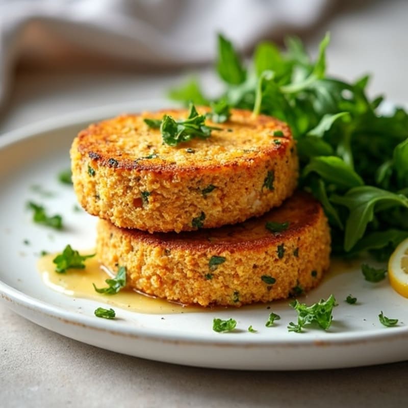 Herb-Crusted Pan-Seared Tofu Steaks