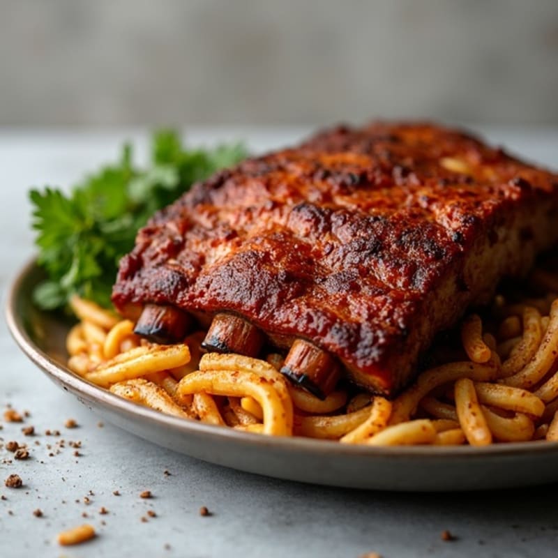 Smoky Dry-Rubbed Oven Baked Ribs