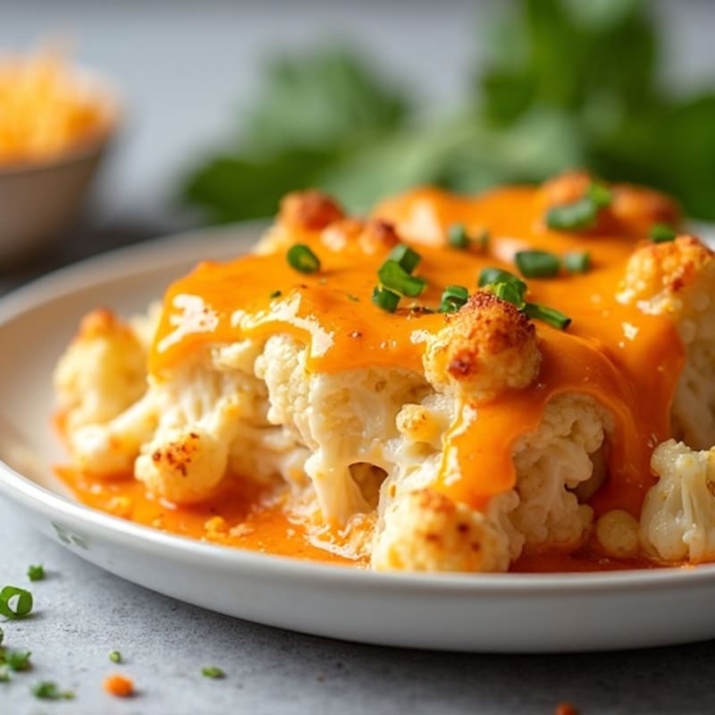 Creamy Buffalo Chicken Casserole