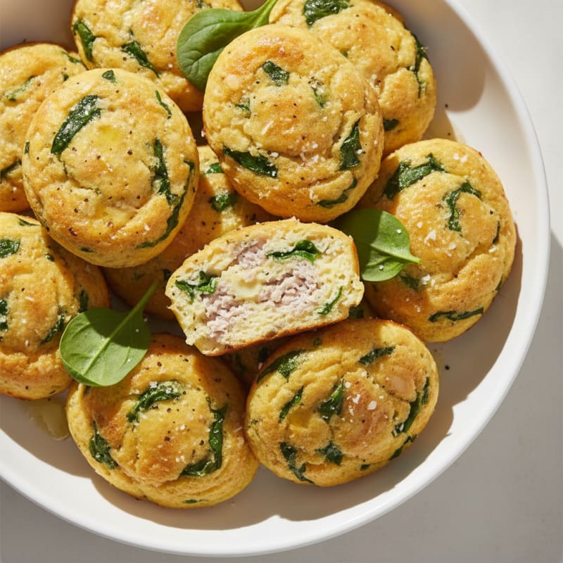 High Protein Baked Egg Bites