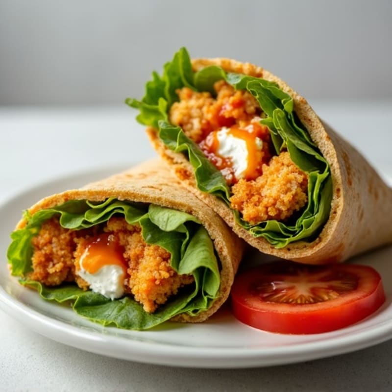 Crispy Buffalo Chicken Wrap