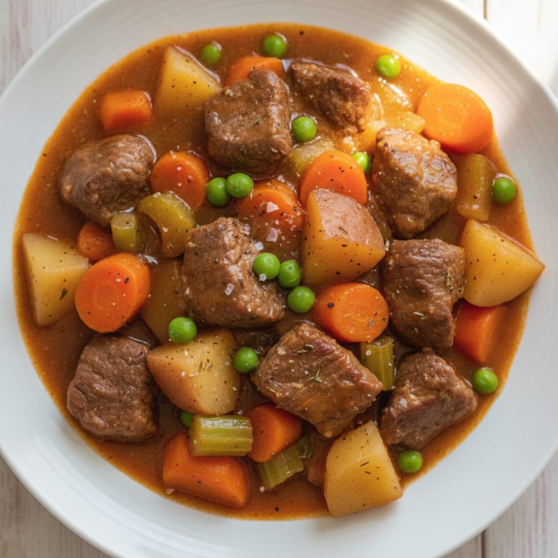 Hearty Beef and Vegetable One-Pot Stew