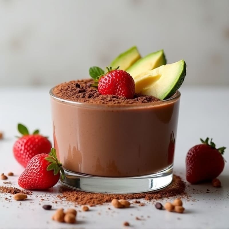 Silky Dark Chocolate Protein Mousse