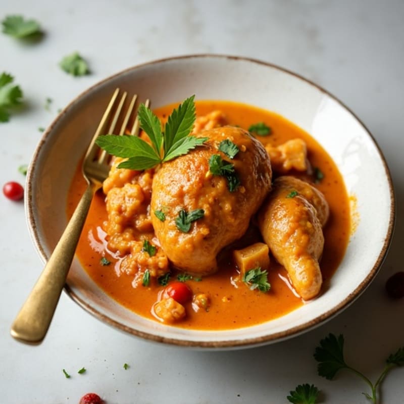 Creamy Coconut-Spiced Butter Chicken