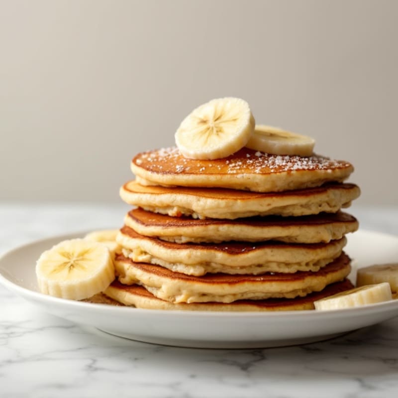 Protein-Packed Banana Oat Pancakes