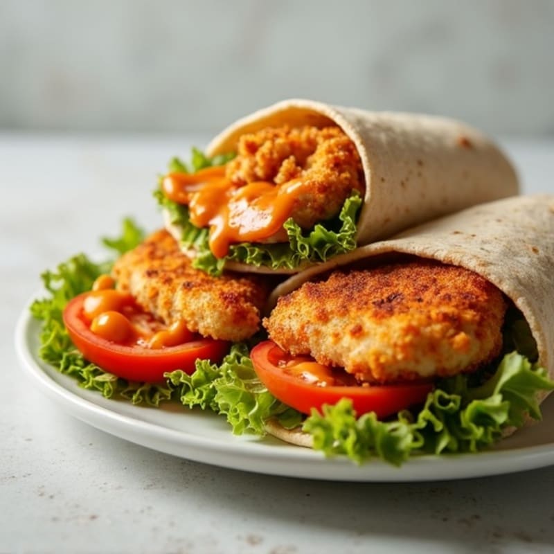 Crispy Buffalo Chicken Wrap