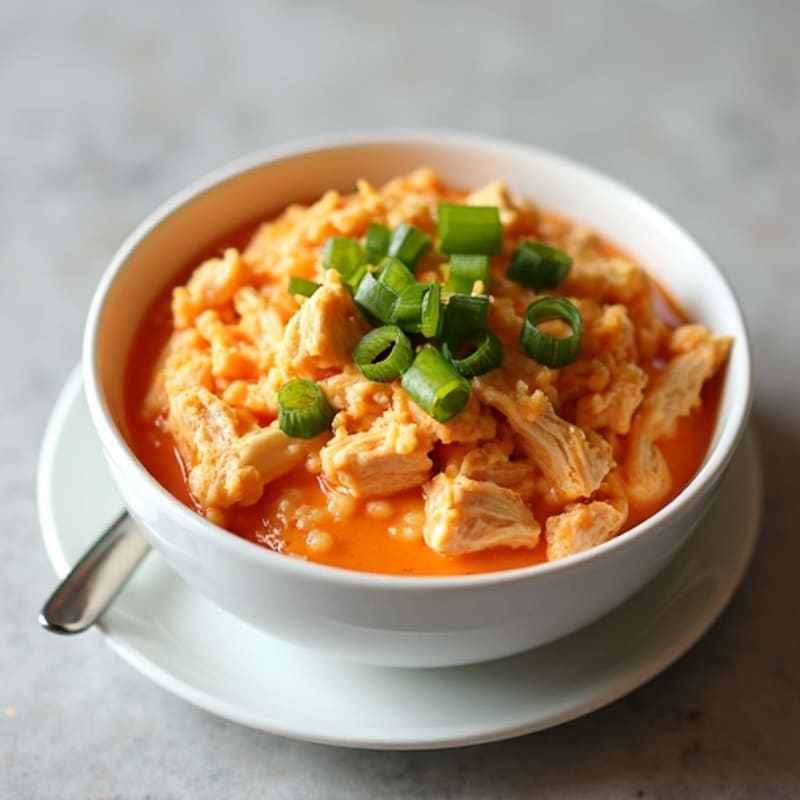 Creamy Greek Yogurt Buffalo Chicken Dip