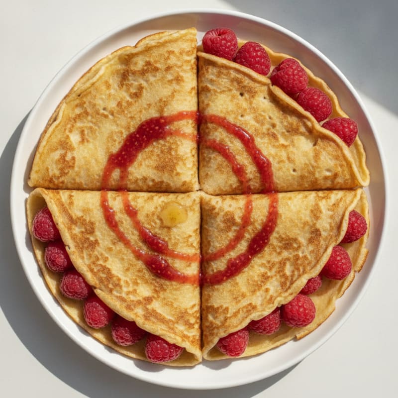 High-Protein Cottage Cheese Crepes