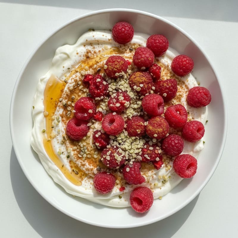 High-Protein Berry Yogurt Boost